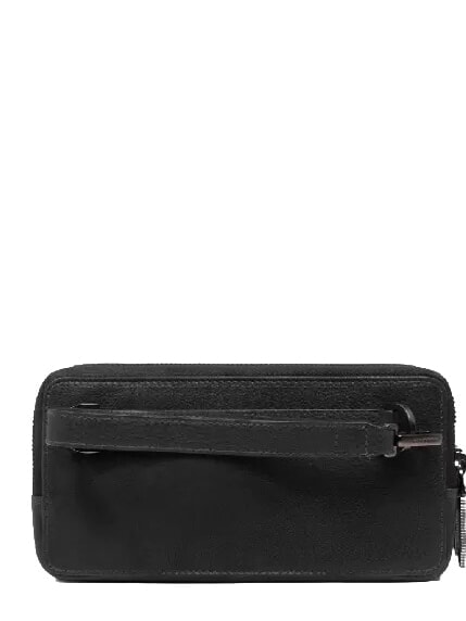 CRONUS Clutch bag with card holder and wristlet Black - Women&rsquo;s Bags