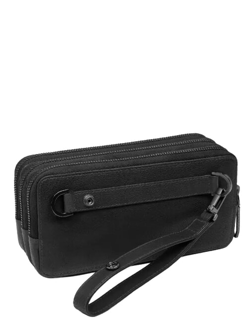 CRONUS Clutch bag with card holder and wristlet Black - Women&rsquo;s Bags