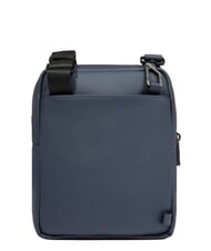 PIQUADRO WOLLEM Rubberized fabric bag blue - Over-the-shoulder Bags for Men - 2