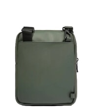 PIQUADRO WOLLEM Rubberized fabric bag GREEN - Over-the-shoulder Bags for Men - 3