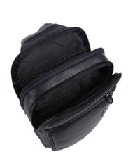 PIQUADRO CRONUS Leather One-Shoulder Backpack blue - Laptop backpacks - 3