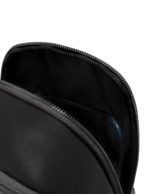 VICTOR Leather One-Shoulder Backpack Black - Laptop backpacks