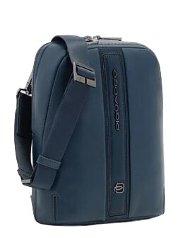 W143 iPad mini bag blue - Over-the-shoulder Bags for Men