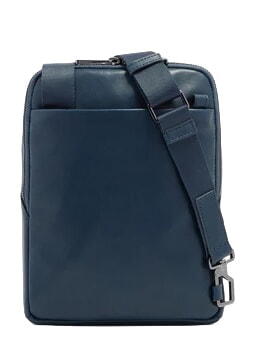 W143 iPad mini bag blue - Over-the-shoulder Bags for Men