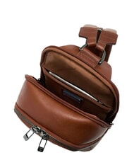 PIQUADRO VICTOR Leather One-Shoulder Backpack LEATHER - Laptop backpacks - 5