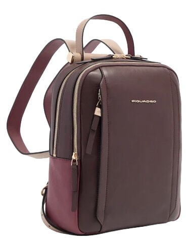 CIRCLE Leather backpack burgundy/pink - Women&rsquo;s Bags