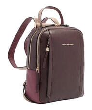 PIQUADRO CIRCLE Leather backpack burgundy/pink - Women&rsquo;s Bags - 2