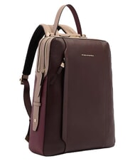 PIQUADRO CIRCLE 15.6" laptop backpack burgundy/pink - Women&rsquo;s Bags - 2