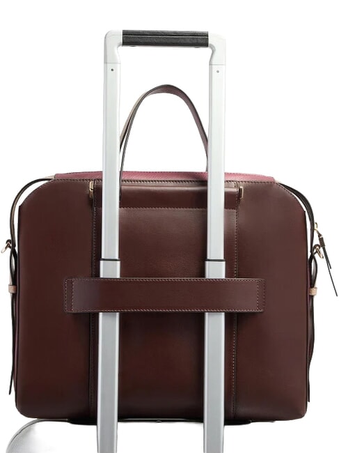 folder CIRCLE, PC port 14 " burgundy/pink - Work Briefcases
