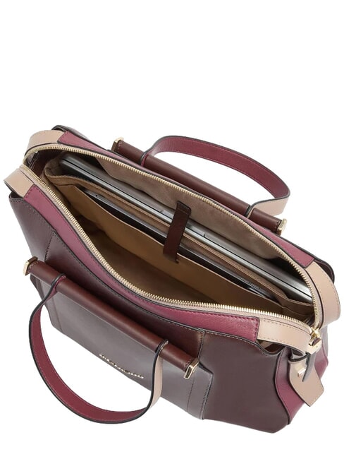 folder CIRCLE, PC port 14 " burgundy/pink - Work Briefcases