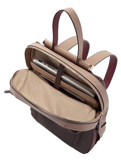 CIRCLE  CIRCLE Backpack for pc 14 "PC / iPad Air - iPad Pro 9.7 / iPad 11" burgundy/pink - Laptop backpacks