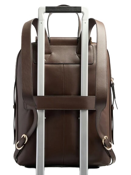 CIRCLE  CIRCLE Backpack for pc 14 "PC / iPad Air - iPad Pro 9.7 / iPad 11" dark walnut suede - Laptop backpacks