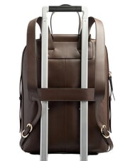 PIQUADRO CIRCLE  CIRCLE Backpack for pc 14 "PC / iPad Air - iPad Pro 9.7 / iPad 11" dark walnut suede - Laptop backpacks - 3