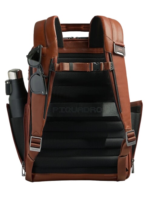 W143 15.6" laptop backpack LEATHER - Backpacks & School and Leisure