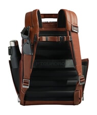PIQUADRO W143 15.6" laptop backpack LEATHER - Backpacks & School and Leisure - 3