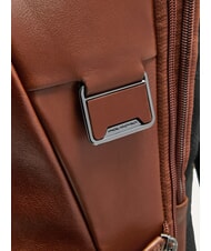 PIQUADRO W143 15.6" laptop backpack LEATHER - Backpacks & School and Leisure - 5