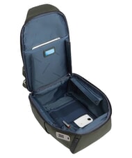 PIQUADRO W145 One-shoulder backpack with 11" iPad holder GREEN - Backpacks & School and Leisure - 4