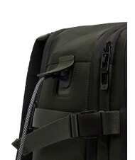 PIQUADRO W145 Travel backpack with 15.6" laptop holder GREEN - Backpacks & School and Leisure - 8