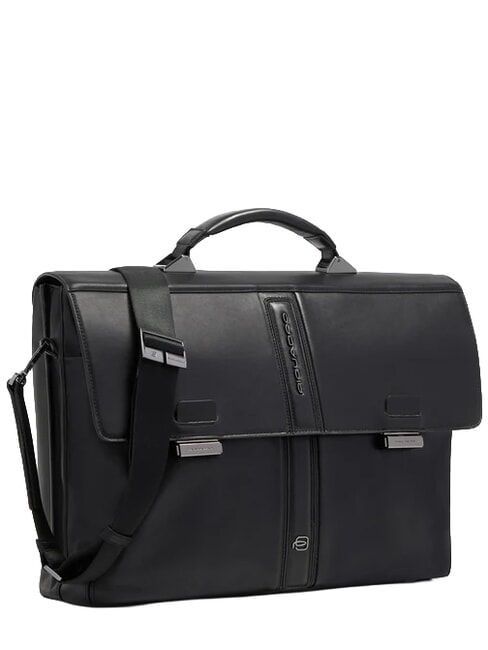 W143 15.6" laptop briefcase Black - Work Briefcases