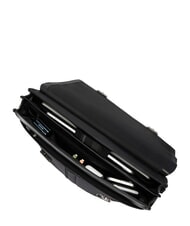 PIQUADRO W143 15.6" laptop briefcase Black - Work Briefcases - 4
