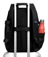 PIQUADRO W145 Travel backpack with 15.6" laptop holder Black - Backpacks & School and Leisure - 7
