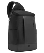 PIQUADRO W145 One-shoulder backpack with 11" iPad holder Black - Backpacks & School and Leisure - 2