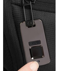 PIQUADRO W145 One-shoulder backpack with 11" iPad holder Black - Backpacks & School and Leisure - 7
