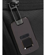 PIQUADRO W145 One-shoulder backpack with 11" iPad holder Black - Backpacks & School and Leisure - 8