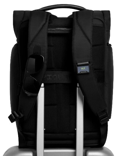 W145 Roll-top backpack for 15.6" laptop Black - Backpacks & School and Leisure