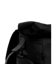 PIQUADRO W145 Roll-top backpack for 15.6" laptop Black - Backpacks & School and Leisure - 9
