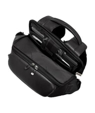 PIQUADRO W143 15.6" laptop backpack Black - Backpacks & School and Leisure - 4