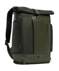 PIQUADRO W145 Roll-top backpack for 15.6" laptop - Backpacks & School and Leisure