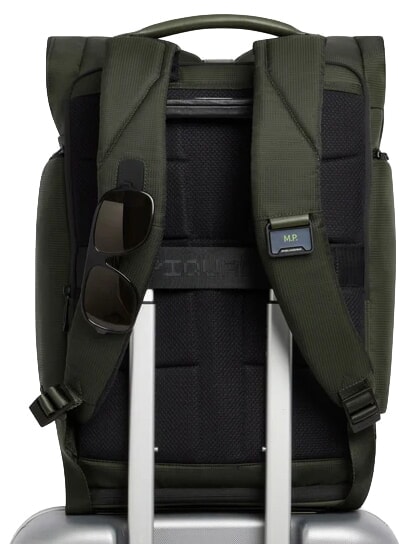 W145 Roll-top backpack for 15.6" laptop GREEN - Backpacks & School and Leisure