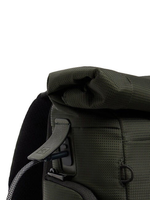 W145 Roll-top backpack for 15.6" laptop GREEN - Backpacks & School and Leisure