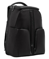 PIQUADRO W143 Travel backpack and 14" laptop holder Black - Backpacks & School and Leisure - 2