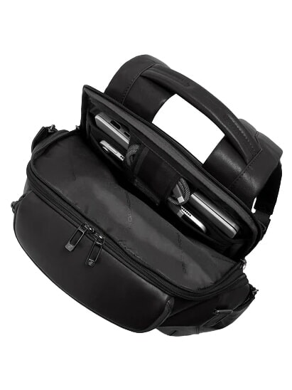 W143 Travel backpack and 14" laptop holder Black - Backpacks & School and Leisure