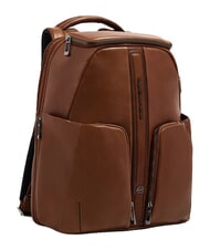 PIQUADRO W143 Travel backpack and 14" laptop holder LEATHER - Backpacks & School and Leisure - 2