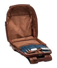 PIQUADRO W143 Travel backpack and 14" laptop holder LEATHER - Backpacks & School and Leisure - 5