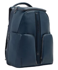 PIQUADRO W143 Travel backpack and 14" laptop holder blue - Backpacks & School and Leisure - 2