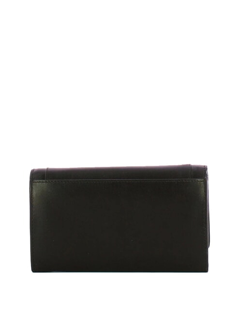 CECILIA Leather wallet Black Gold - Women&rsquo;s Wallets