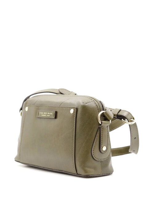 CECILIA Shoulder bag, in leather thyme abb gold - Women&rsquo;s Bags