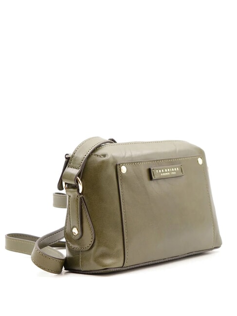 CECILIA Shoulder bag, in leather thyme abb gold - Women&rsquo;s Bags