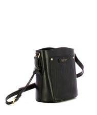 THE BRIDGE CECILIA Leather bucket bag Black Gold - Women&rsquo;s Bags - 2