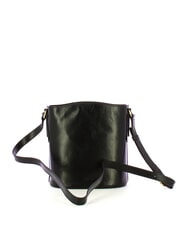 THE BRIDGE CECILIA Leather bucket bag Black Gold - Women&rsquo;s Bags - 3