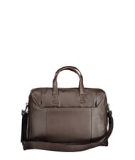 PIQUADRO PAN  15.6" leather laptop briefcase MORO - Work Briefcases - 4