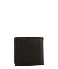 PIQUADRO X1 Hammered leather wallet Black - Men&rsquo;s Wallets - 3