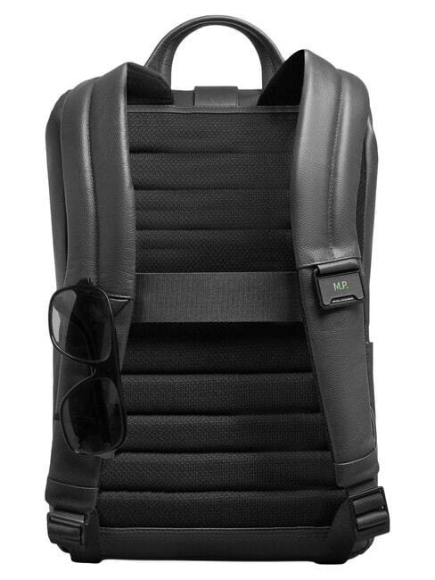 RUSSEL 14" laptop backpack with flap Black - Backpacks & School and Leisure