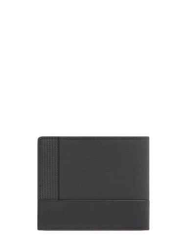 W145 5-compartment wallet Black - Men&rsquo;s Wallets