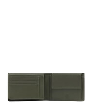 PIQUADRO W145 7-compartment wallet GREEN - Men&rsquo;s Wallets - 3
