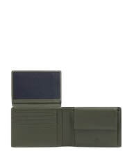 PIQUADRO W145 7-compartment wallet GREEN - Men&rsquo;s Wallets - 4